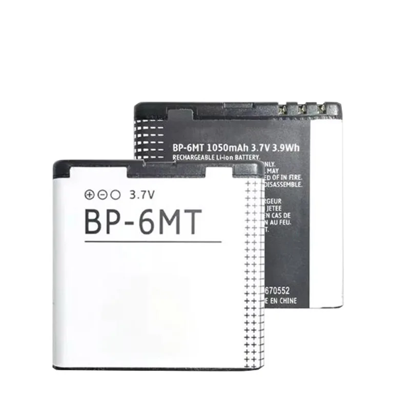 Аккумулятор мобильного телефона BP-6MT для Nokia N81 N82 N81-8G E51 E51i 6720 6720C Сменный