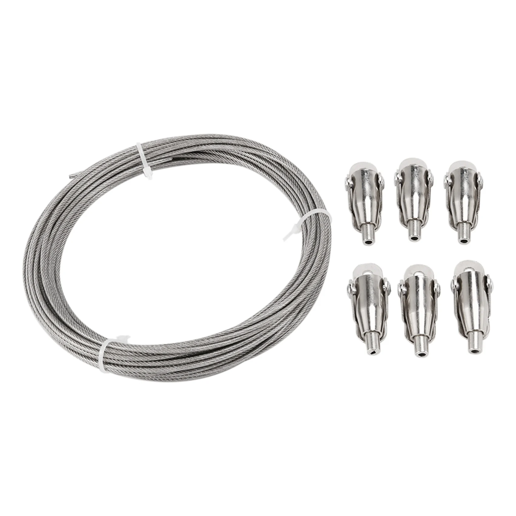 10 м трос из нержавеющей стали стальной с ПВХ-покрытием регулируемая веревка для