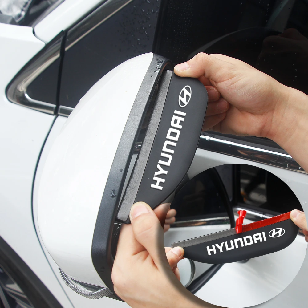 

Rearview Mirror Rain Eyebrow Windshield Rain Shield High Quality Material For Hyundai