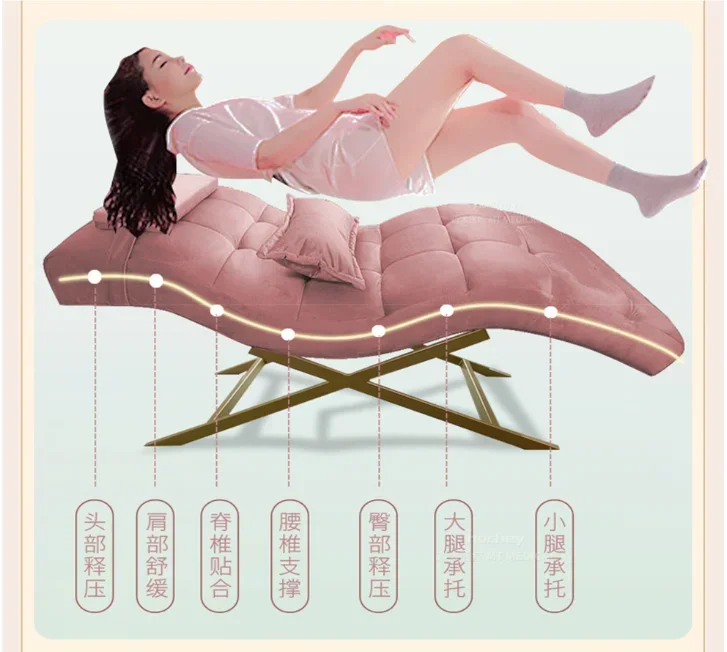 Hochey салон красоты ресниц с эффектом памяти кровать для удлинения розовая