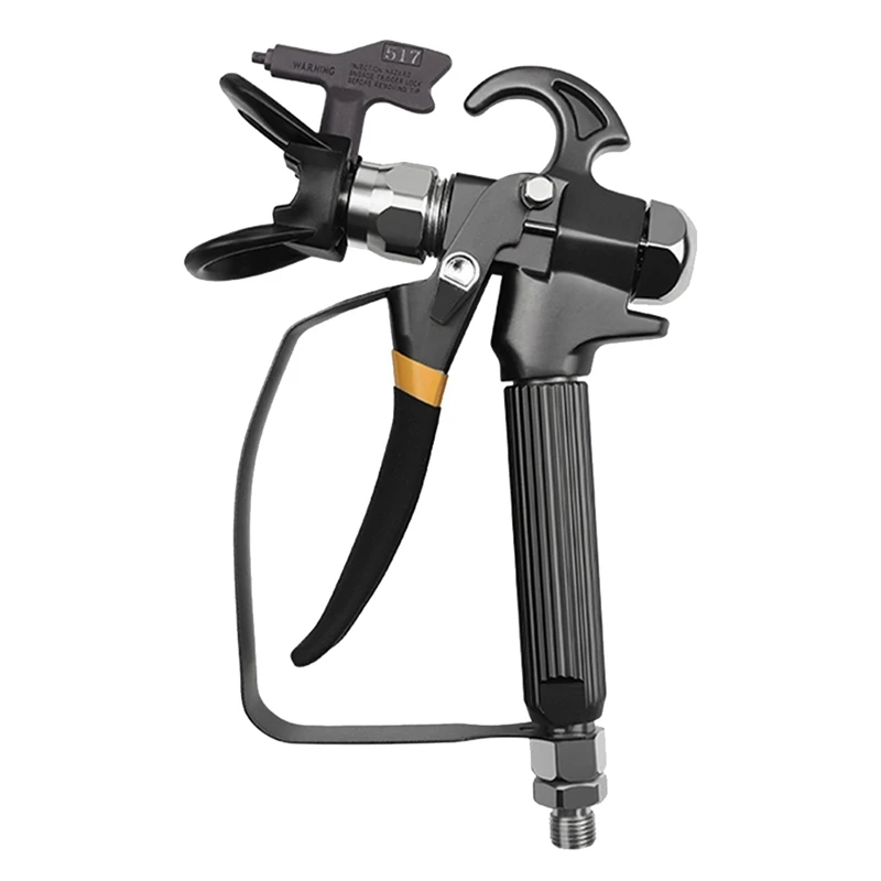 

Безвоздушная высокого давления для краски пистолет-распылитель безвоздушный распылитель с 517 распылительным соплом для насосного распыли...