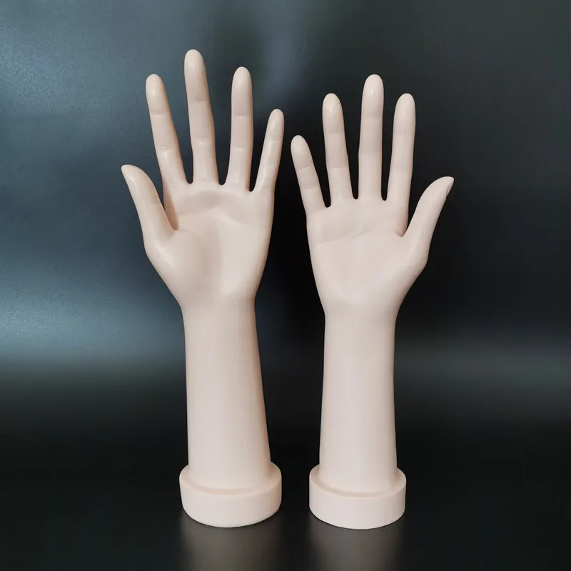 Пара женских манекен для демонстрации перчаток браслетов колец и украшений на