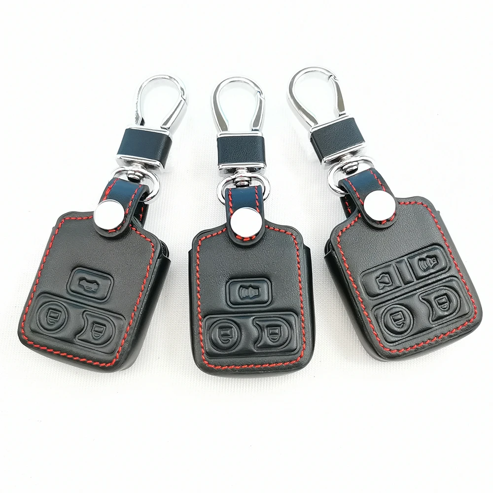 

For Ford Escape Explorer Freestar Ranger F150 F250 F350 F450 for Mazda B2300 B2500 B3000 B4000 Soft 100% Leather Key Case Cover