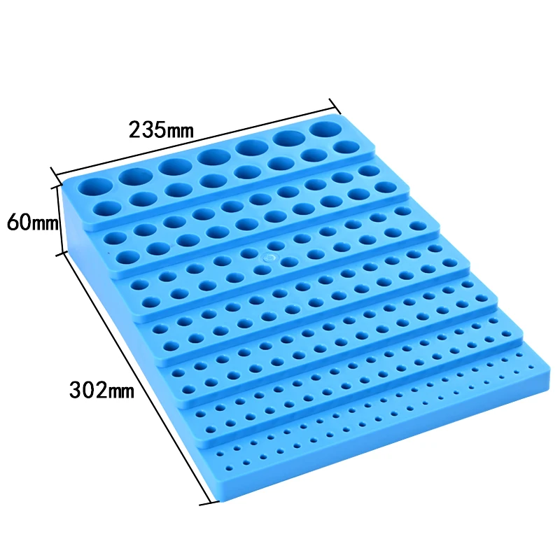 Сетчатый ящик для хранения фрез 187 лоток сверл диаметр 3-25 мм органайзер коробка