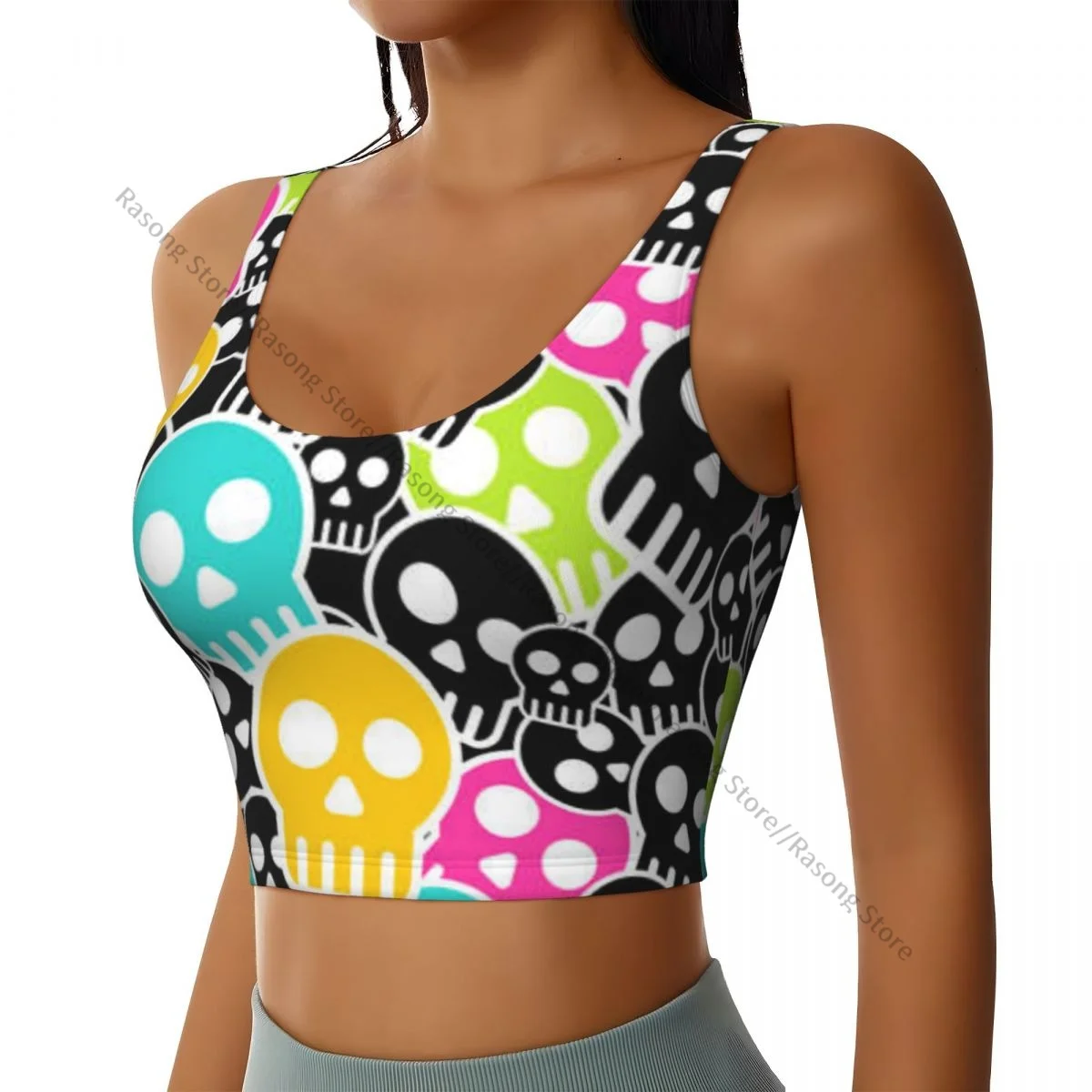 Спортивный бюстгальтер женская одежда для бега и йоги жилет майка занятий