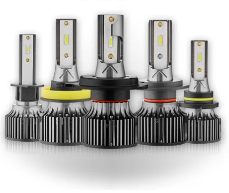 

1 Pair H4 LED Headlight Bulbs High Brightness Hi/Lo Beam Headlights Conversion Kit h4 h4 h4