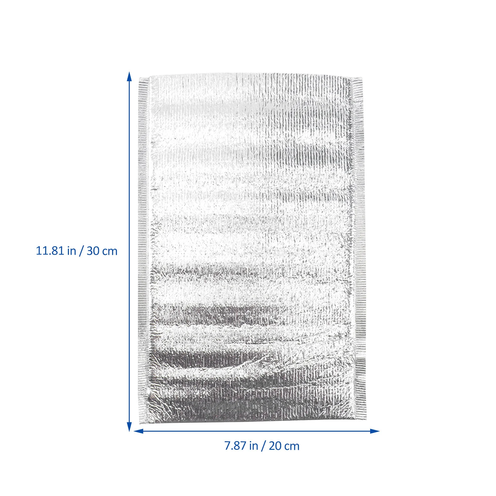 

20 Pcs Fresh-keeping Disposable Pouch Insulation Insulated Lunch Tote Aluminum