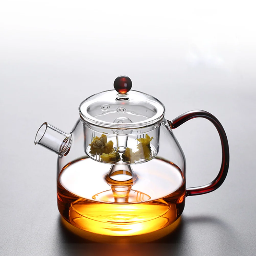 

Чайный горшок, стеклянный чайник для заваривания чая, высокотемпературный S чайник для заваривания чая, чайник с фильтром для кипячения вод...