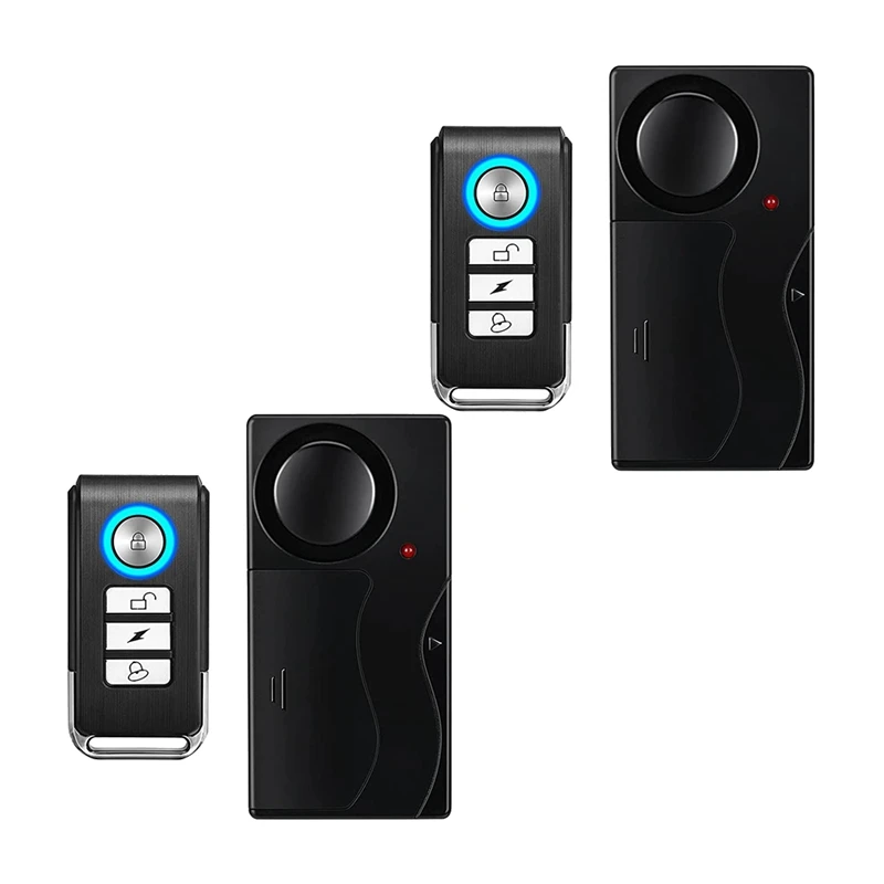 

Anti-Theft Alarm Bike/Motorcycle Security Alarm, Door And Window Alarm, Wireless Vibration Alarm With Remote Control