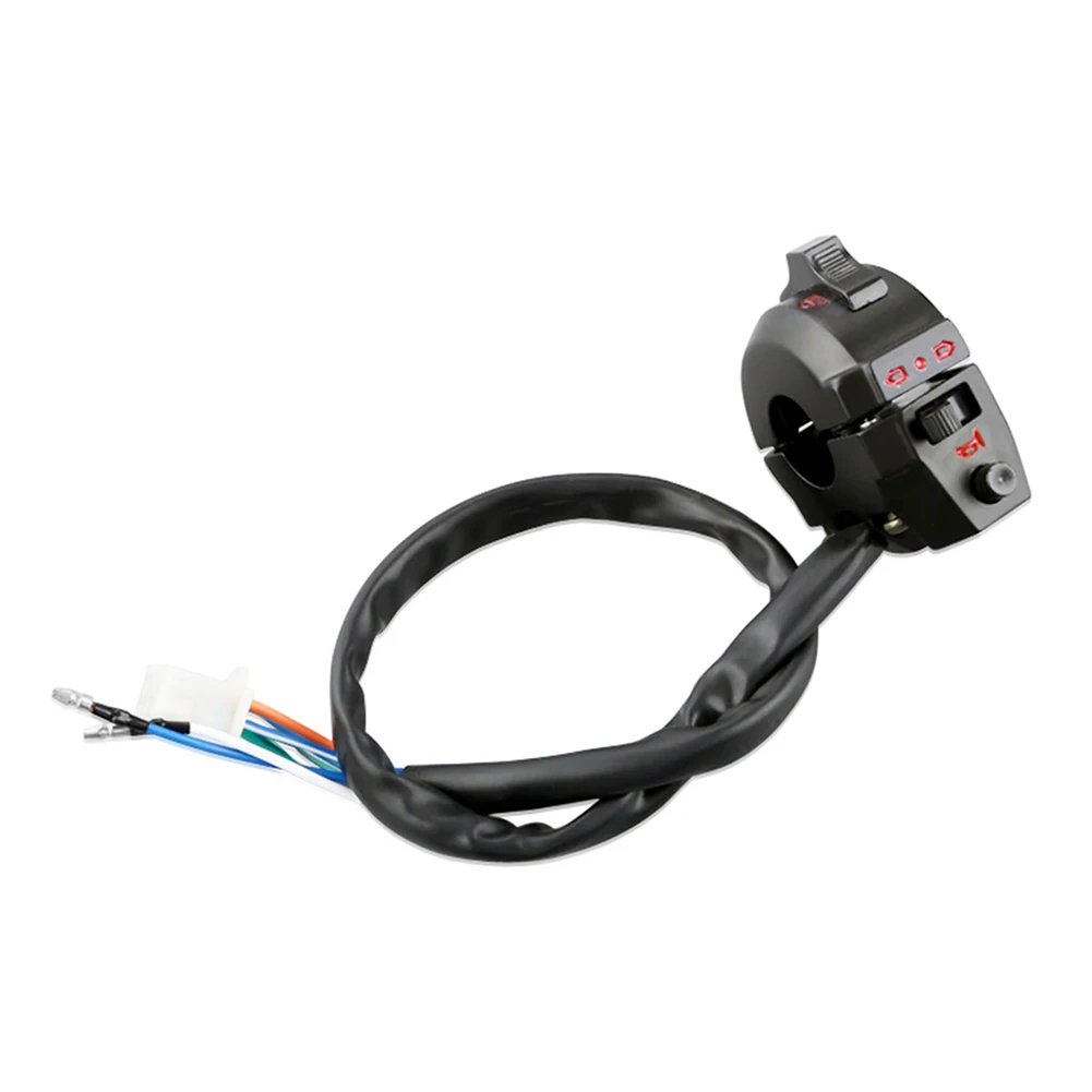 

Высококачественный Руль управления клаксон переключатель часть 12V DC 6-pin Мотоцикл аксессуары для 12v DC электрической системы