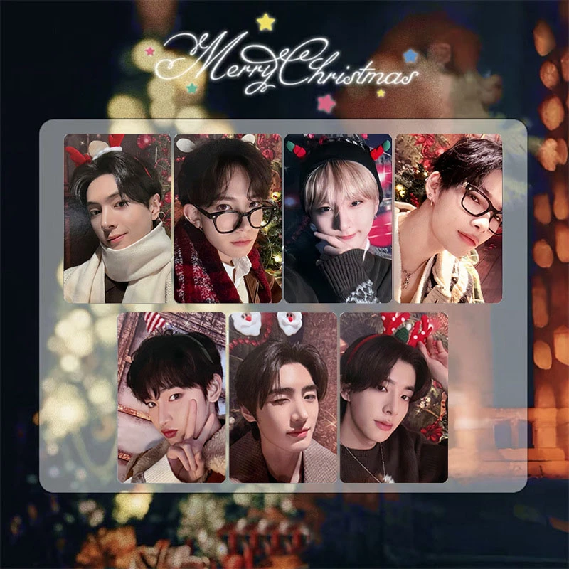 Альбом KPOP NI-KI JungWon ROMANCE UNTOLD Рождественская серия Открытки HeeSeung Jay SUNOO SungHoon