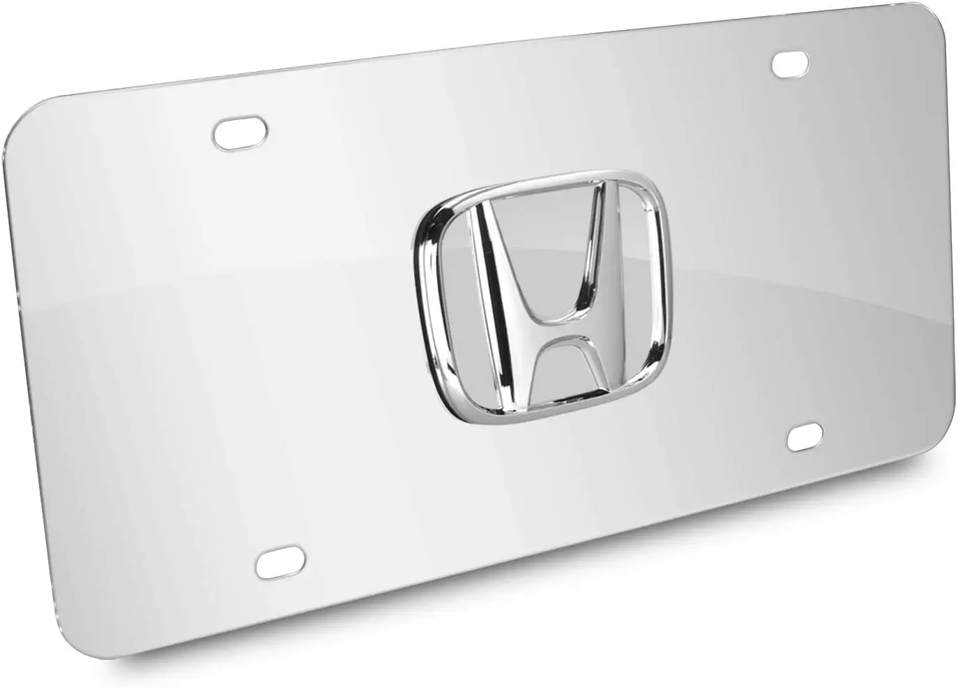 

Au-Tomotive Gold, INC. Номерной знак из хромированной стали с 3D логотипом Honda