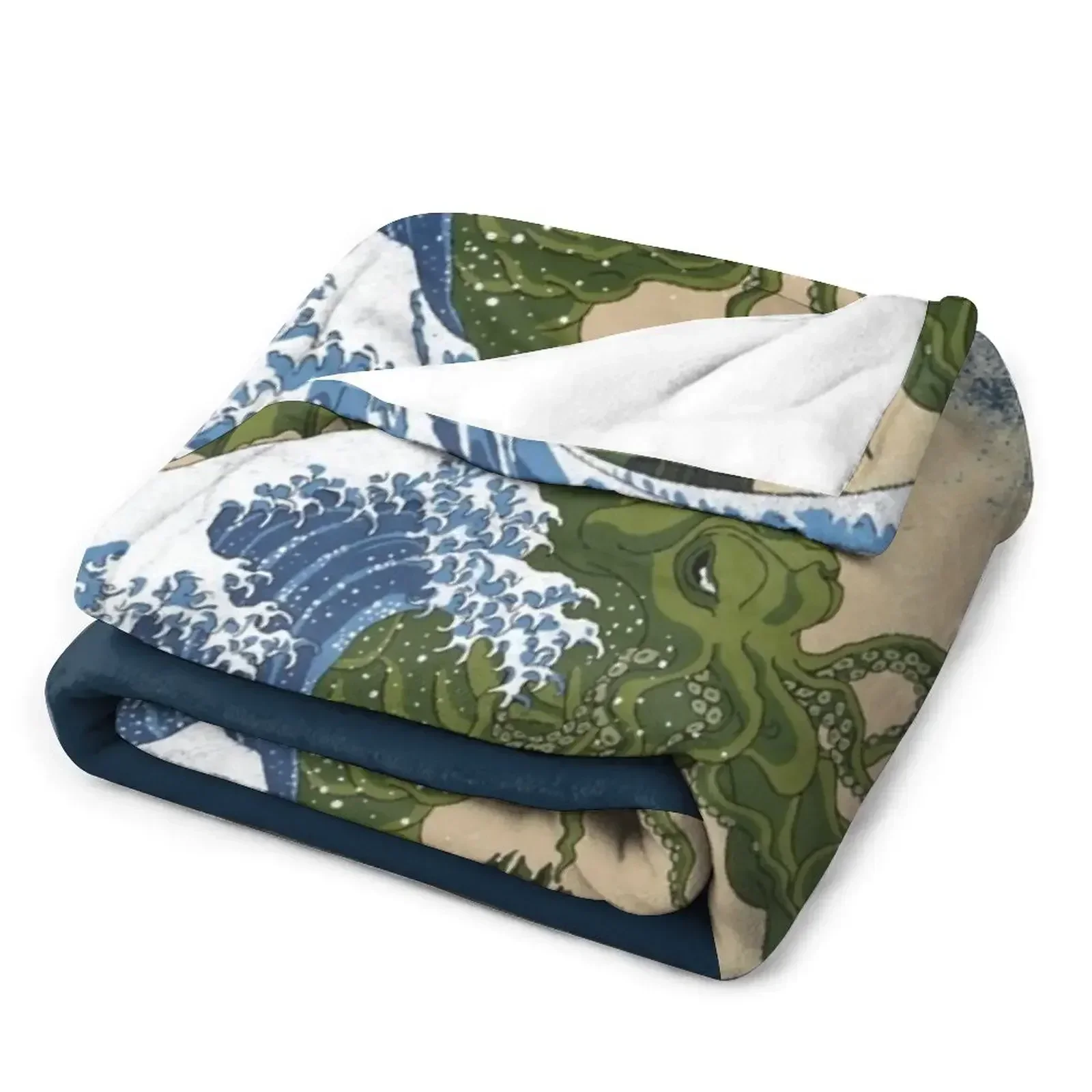 Одеяло Hokusai Cthulhu для волос диван рождественские подарки одеяла