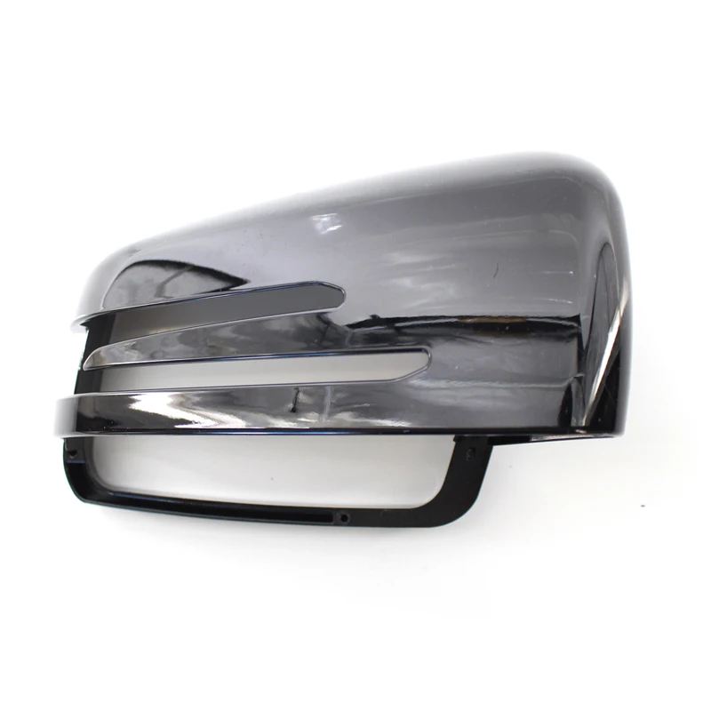 Глянцевая крышка для зеркала заднего вида из углеродного волокна 1 пара Mercedes Benz A C