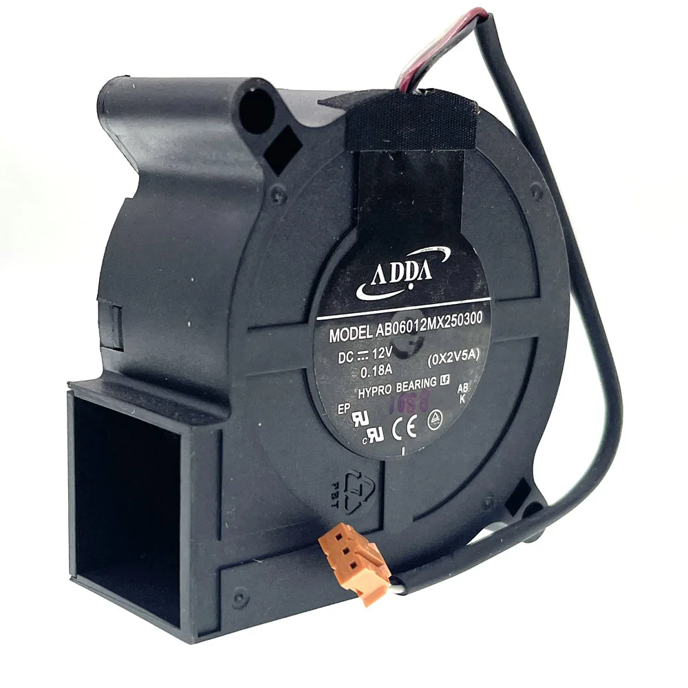 Новинка, внешний вентилятор для Benq MX703, Оригинальный ADDA AB06012MX250300, постоянный ток 12 В, 0,18 А, 6 см, 60 мм, 0,18 А, 3 провода, 60x60x25 мм