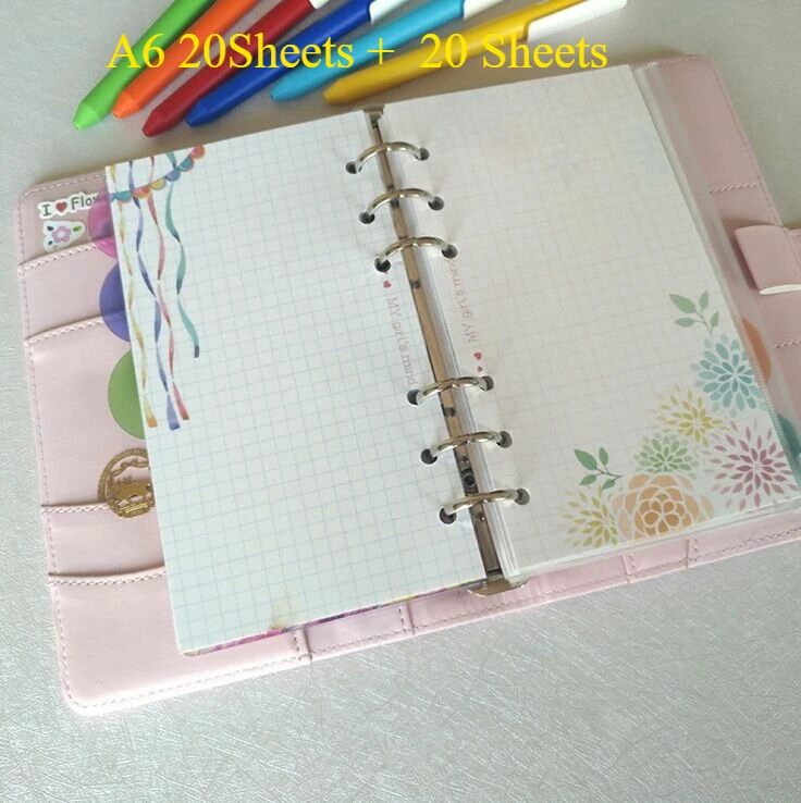 

Coliky сменный блокнот A5/A6/A7 40 листов