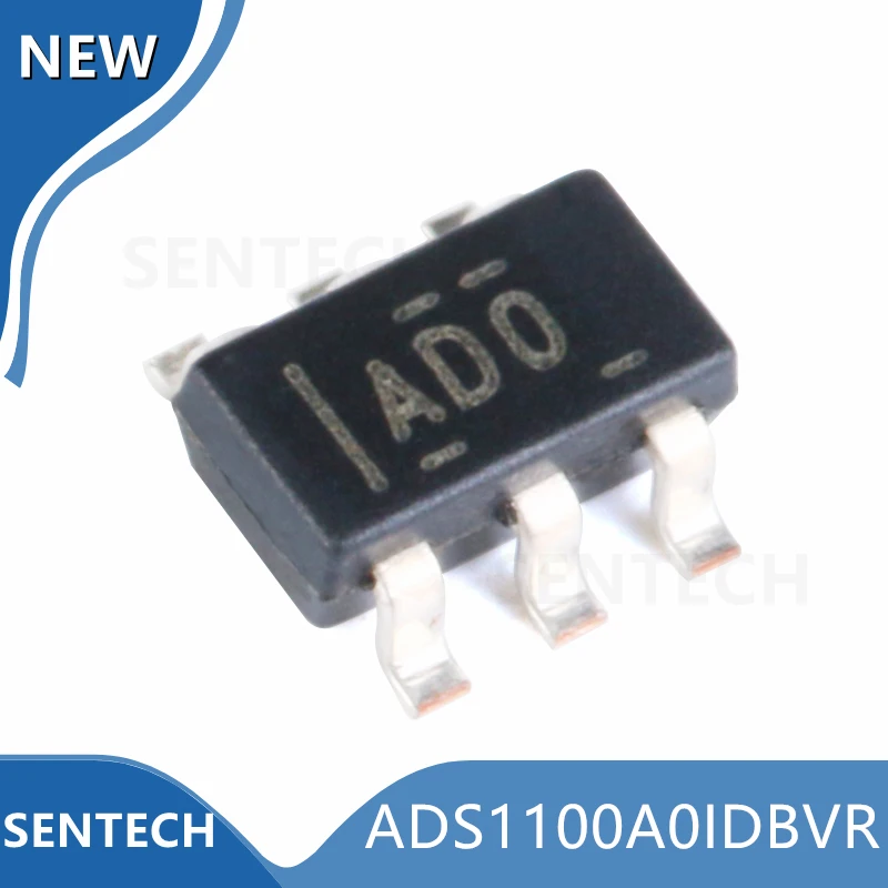 

10PCS New original ADS1100A0IDBVR SOT-23-6 Self-calibration 16-bit ADC Chip