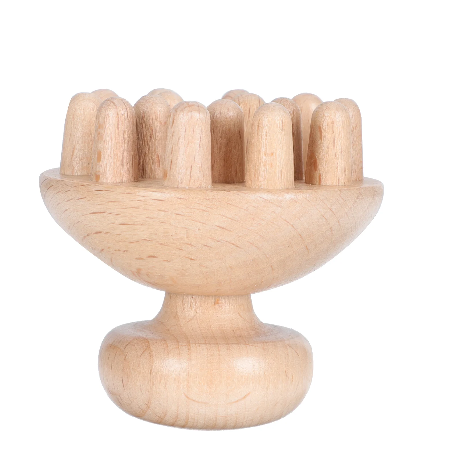 

Comb Hair Brush Scalp Head Wooden Wood Handheld Tool Cup Scraping Bamboo Wide Point Shampoo Swedish Scrubber Portable Mushroom