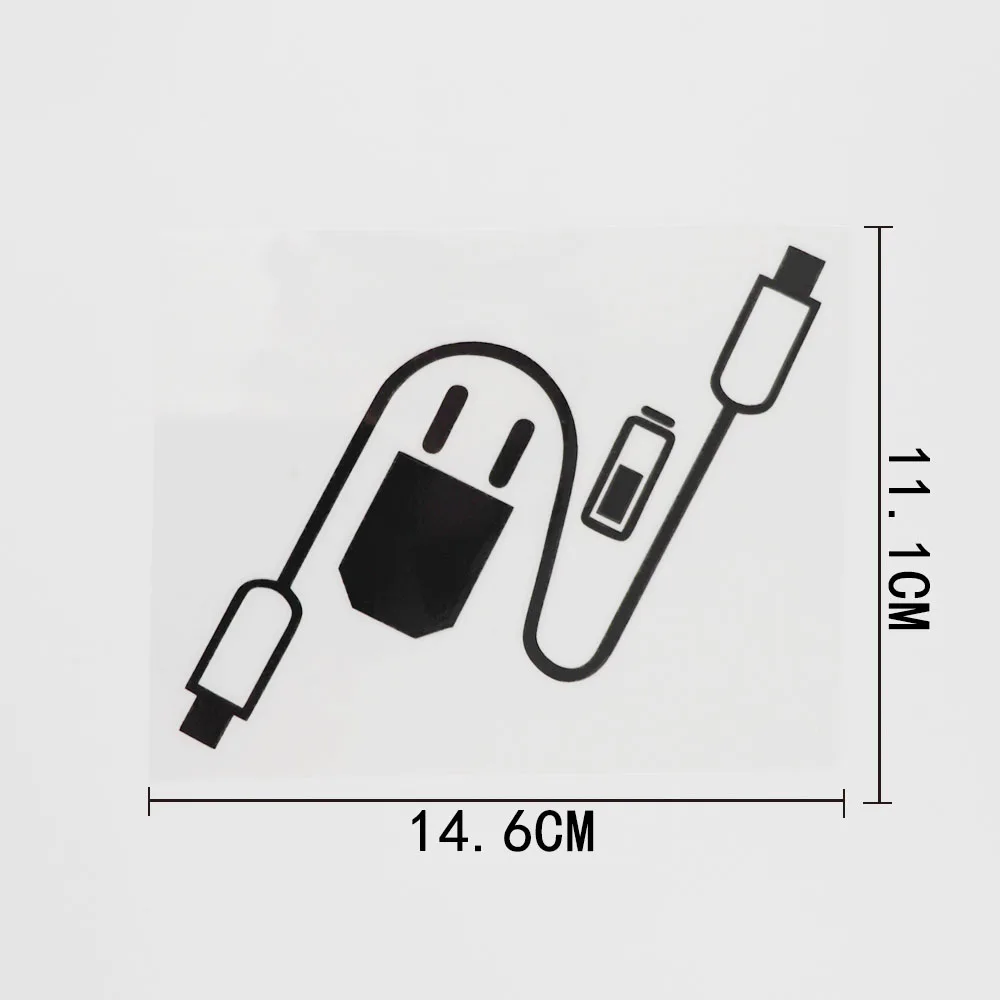 

1 шт. 14,6 см × 11,1 см линия данных Автомобильная наклейка превосходного качества виниловая наклейка черный/серебристый