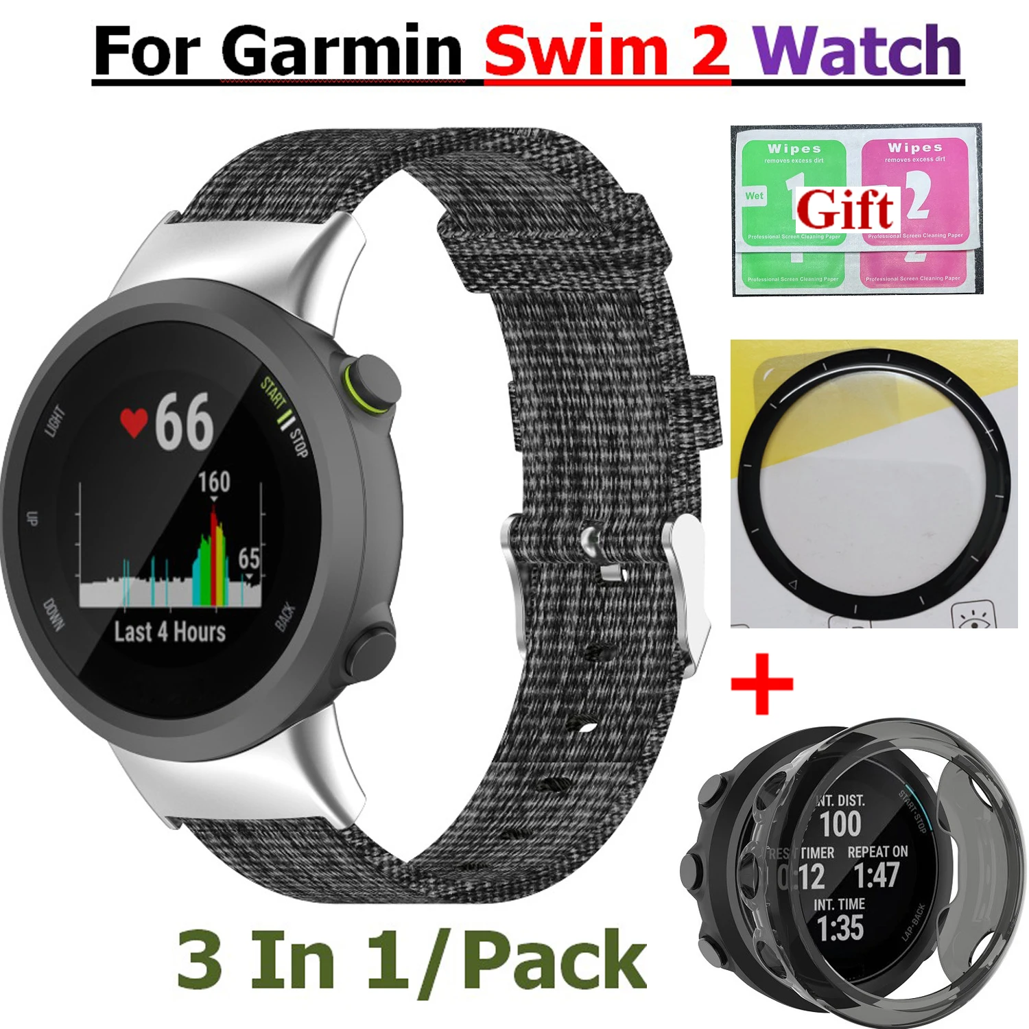 Сменный ремешок для наручных часов Garmin Swim2/forerunner45/45S смарт-часов forerunner 45 |
