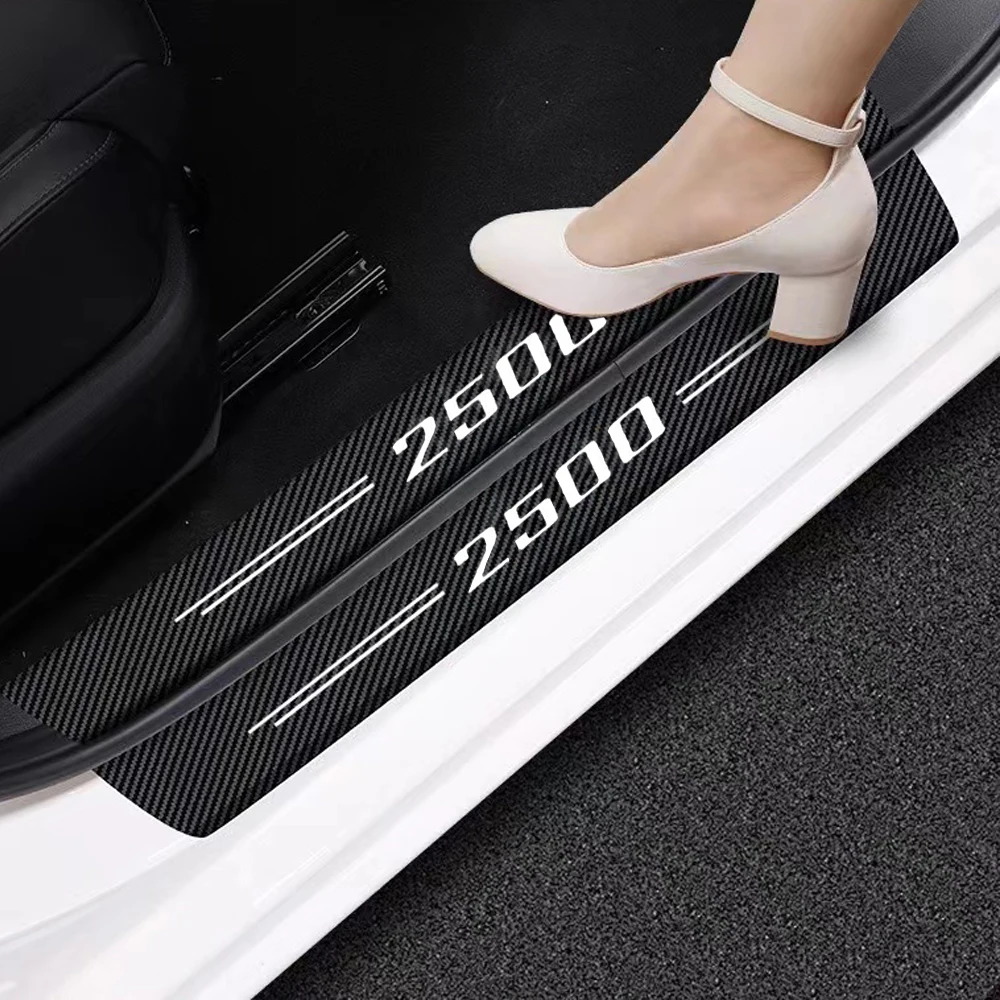 

4 шт. для Dodge Ram Ford 2500 автомобильный порог, фотозащита, автомобильная накладка на багажник, защита от царапин, аксессуары для стайлинга