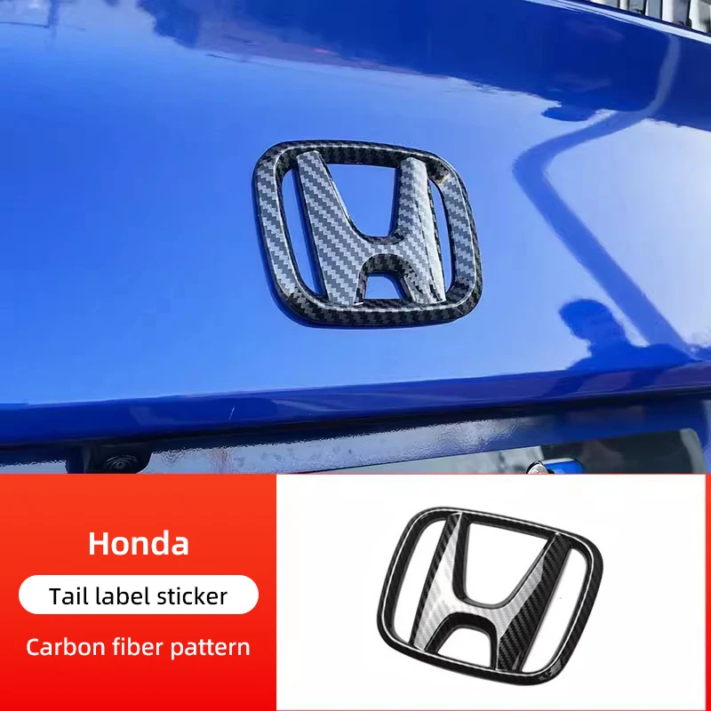 

ABS автомобильный логотип, передняя решетка багажника, наклейка на руль, аксессуары для Honda 2006-2025, модели Civic 8, 9, 10, 11 поколения