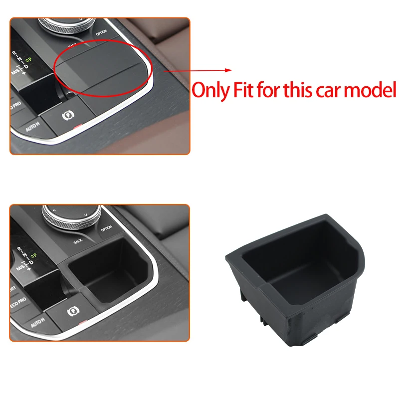 

Car Central Console Gear Shift Storage Box LHD For BMW G20 G28 G29 F40 F44 X3 G01 G08 X4 G02 F97 F98 X5 G05 X6 G06 X7 G07 18-21