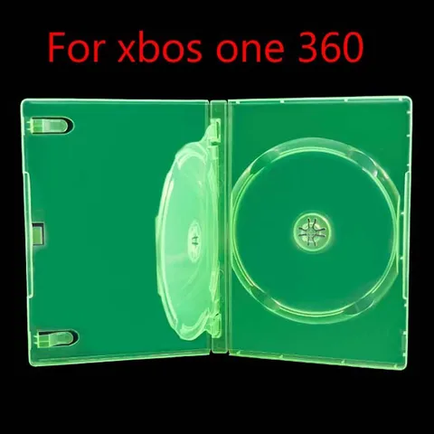Для XBOX ONE360 игровой чехол с двумя дисками, чехол для хранения игровых компакт-дисков, прозрачный пластиковый чехол для хранения игровых карт