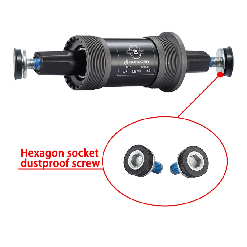 Велосипедный Нижний Кронштейн 68 мм силовой разрез нижний кронштейн квадратный