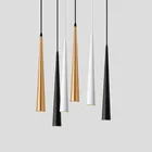 Светодиодный Потолочный Светильник направленного света, диммируемая Подвесная лампа 5-12 Вт, для кухни, бара, столовой, направленсветильник света с поверхностным креплением