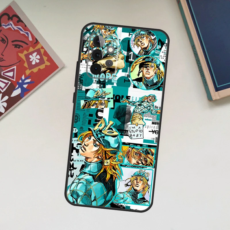 Diego Brando Steel Ball Run Case For Samsung Galaxy A50 A70 A40 A51 A71 A20e A21S A03S A12 A32 A42 A52 A72 Cover Shell images - 6