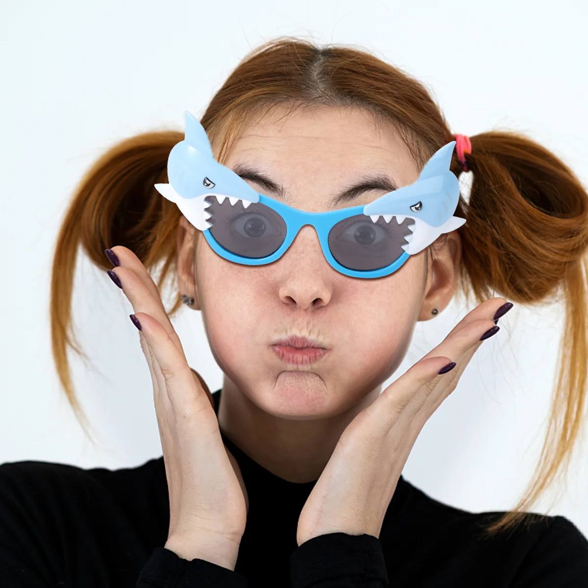 

Party Sunglasses Supplies Glasses Baby Birthday Spectacles Boss Novelty Plastic Eyeglasses Decor