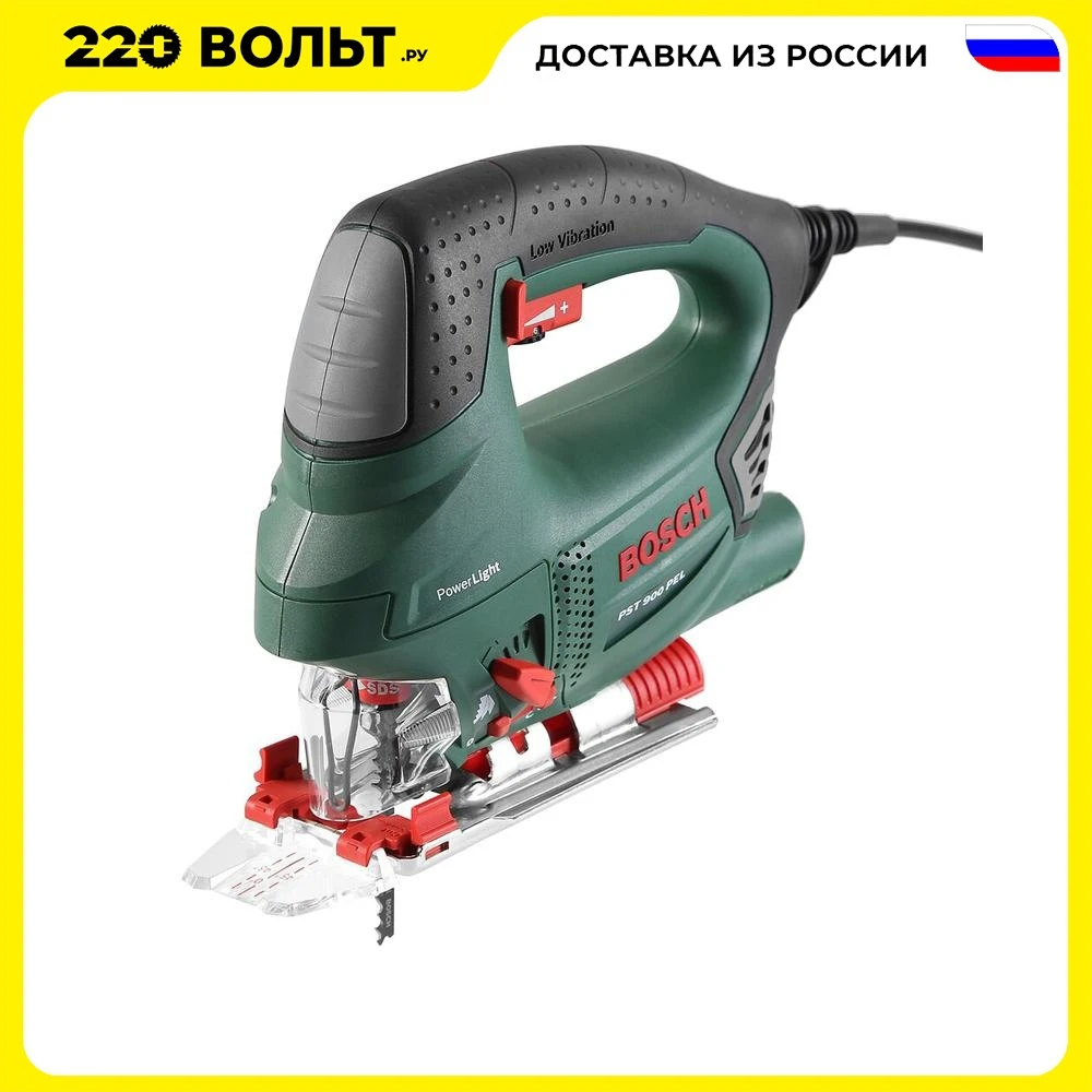 Лобзик BOSCH PST 900 PEL Compact 0.603.3A0.220 620Вт 500-3100ход/мин | Инструменты
