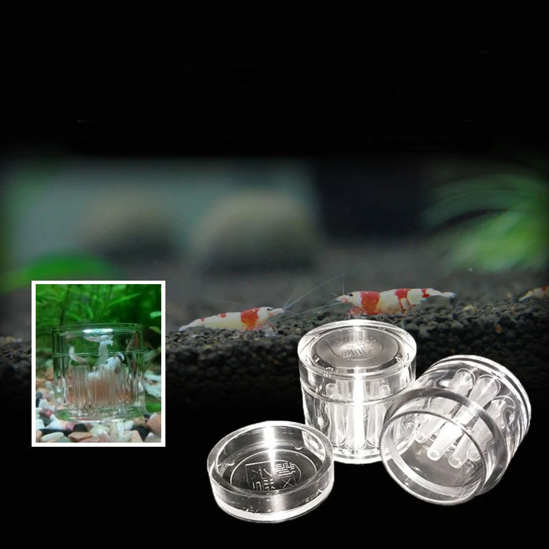 

8 Hole Acrylic Aquarium Pest Catch Planaria Snail Trap Fish Plant Tank Aquarium Cleaning Tools Transparent