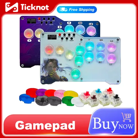 TicKnot Hitbox Arcade Joystick для PS4/PS3/ПК/NS