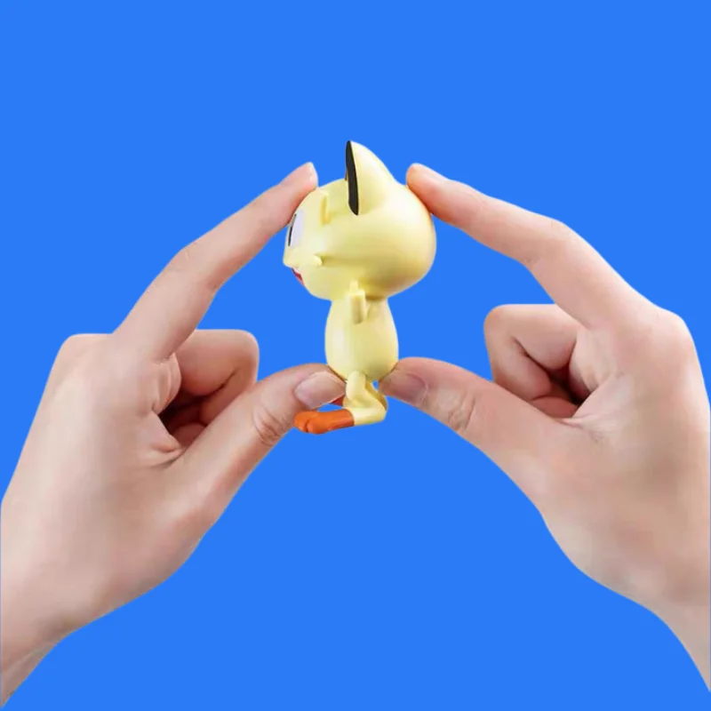 Фото Набор пластиковых моделей Bandai Pokemon Meowth, быстрая сборка, № 28, коллекция Pocket Monster, для хобби и коллекционеров, украшение для рабочего стола №2