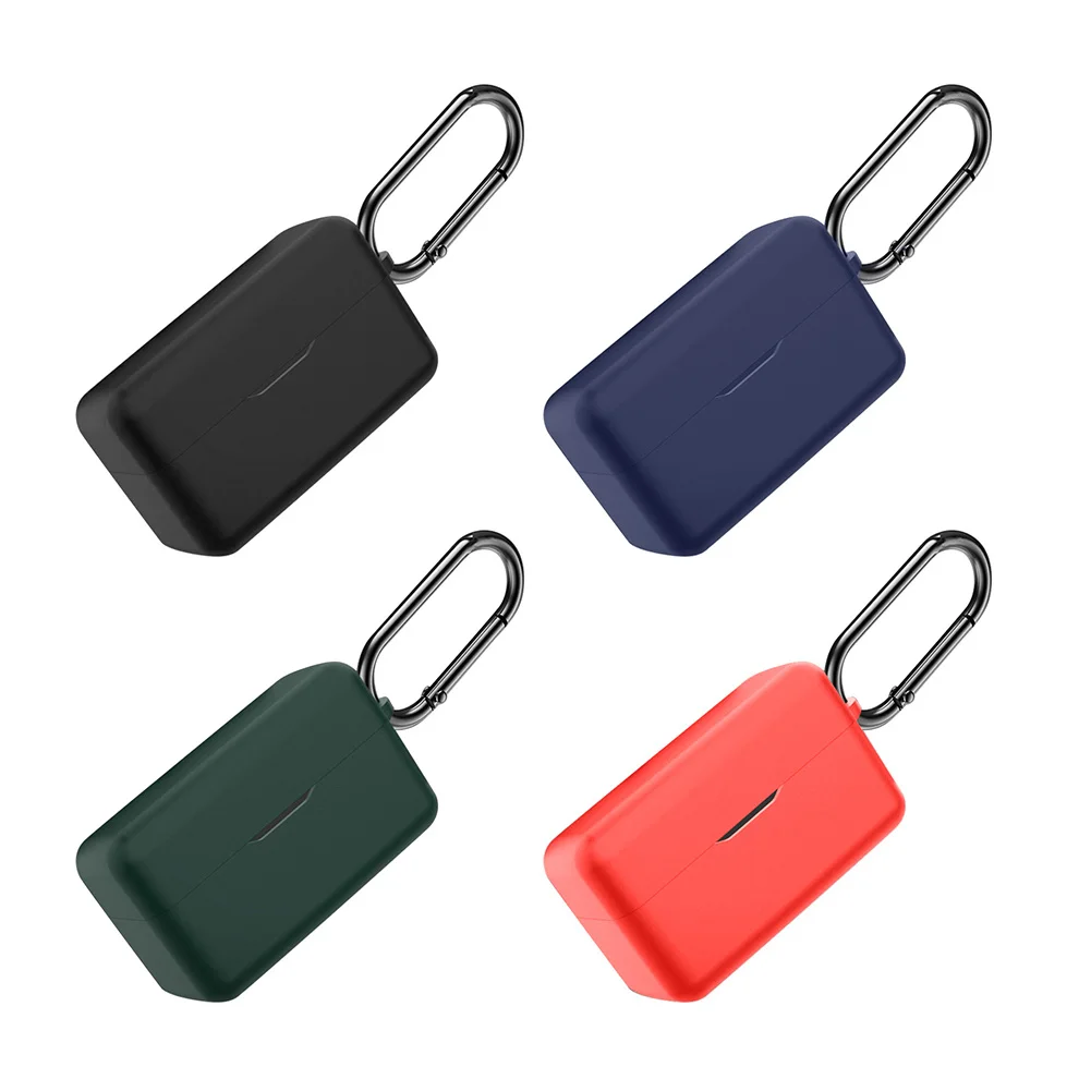 

Mic Charging Box Compartment Accessories Silicone Charging Compartment Case with Hook for DJI Action 2/OM 5