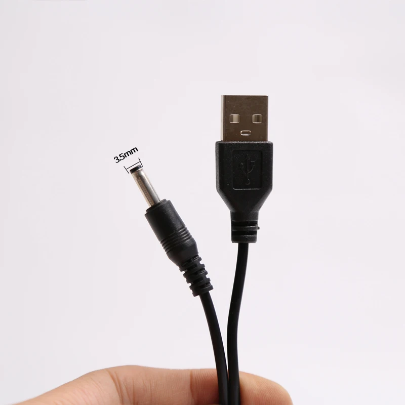 50/100 шт 1 2 м длинные 3 5 мм USB кабель/провод для продвижения подключения машины