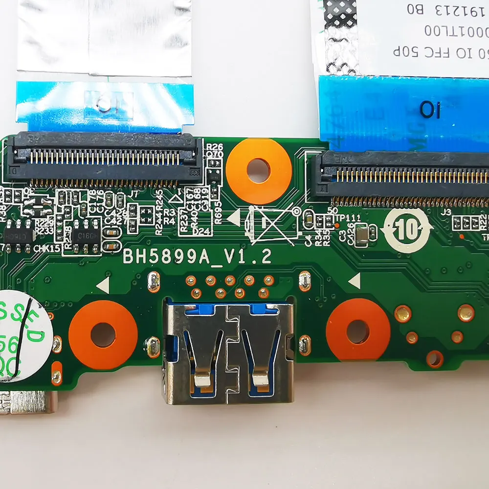 Фото Для Lenovo chromebook C340-11 81TA0000US S340-14 ноутбука DC-IN charge USB C USB 3,0 Board BH5899A V1.2 3005-05505 №4