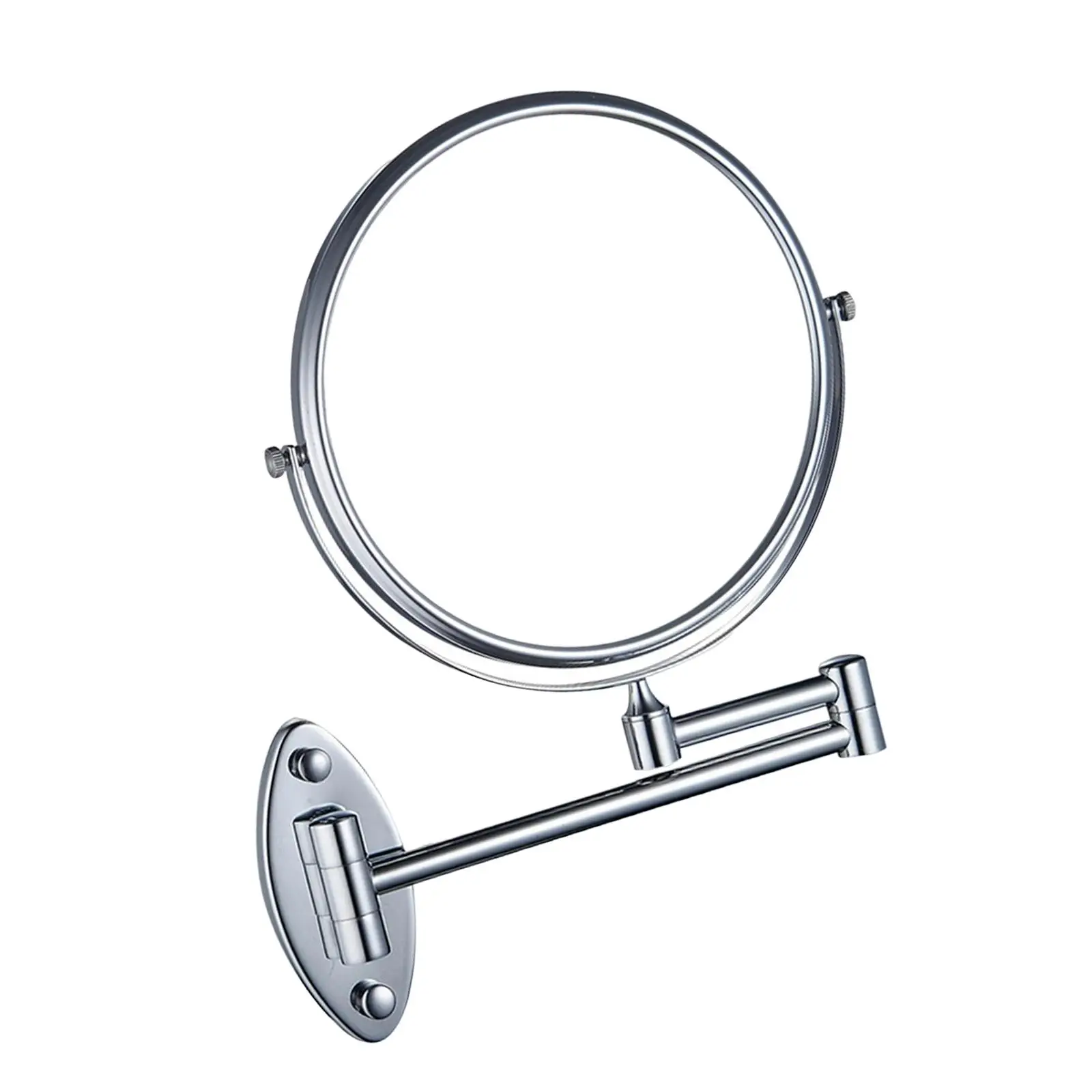 

Wall Mounted Makeup Mirror Shaving Cosmetic Mirror 360° Swivel Vanity Mirror for Bathroom