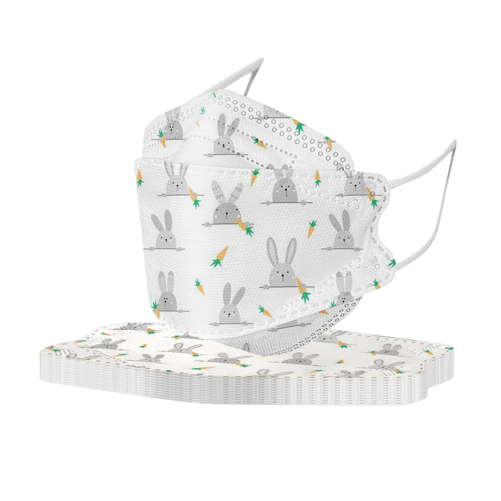 Маска для лица с пасхальным принтом взрослых 10 шт. |