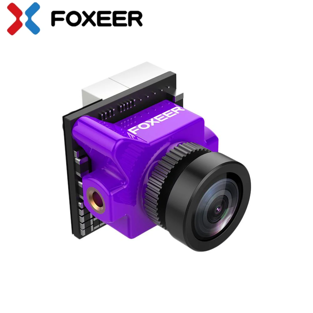 Foxeer Predator V4 микро FPV камера 16:9/4:3 PAL/NTSC переключаемая Super WDR, OSD 4 мс задержка для радиоуправляемого дрона мультикоптера