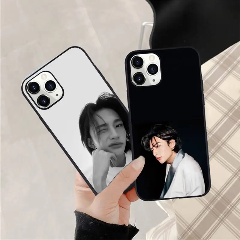 

Stray Kids Hwang hyunjin Kpop Phone Case For iphone 12 11 13 7 8 6 s plus x xs xr pro max mini shell
