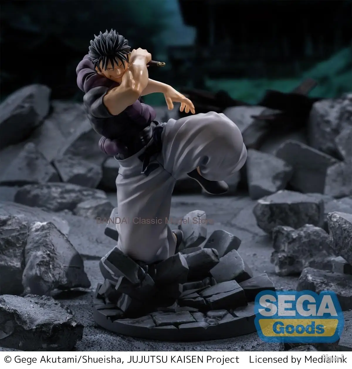 Фото В наличии Оригинальные коллекционные фигурки SEGA Anime Jujutsu Kaisen Fushiguro Toji, 20 см, из ПВХ, модель для коллекции, игрушки, подарки №3