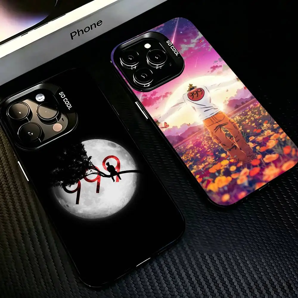 Фото Чехол для телефона J-Juice W-WRLD 999 для iPhone 17, 16, 15, 14, 13, 12, 11 Plus, Pro Max, XS, цветной серебристый чехол №1