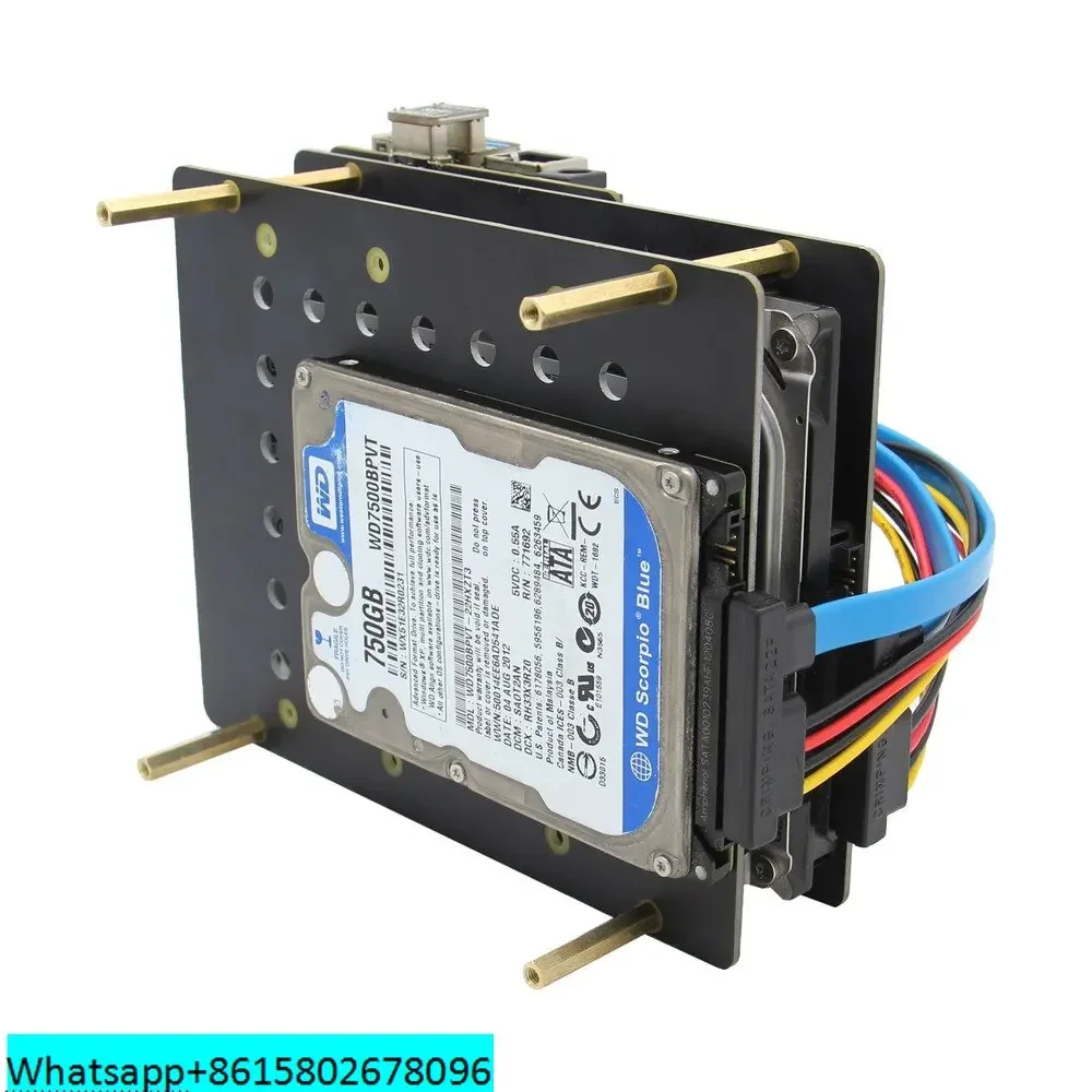 4 Papan Ekspansi Dapat жесткий диск Antarmuka SATA X880 2 5 Inci 3 Dicocokkan Sesuka Hati