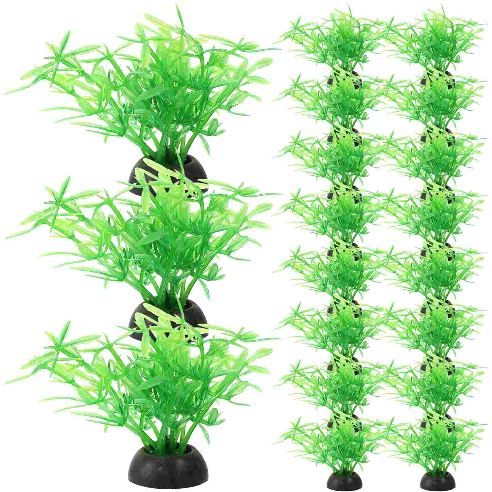 

20 Pcs Tank Aquarium Betta Fish Tank Decorations Fish Tank Plants for Fish Tank Water Decoration