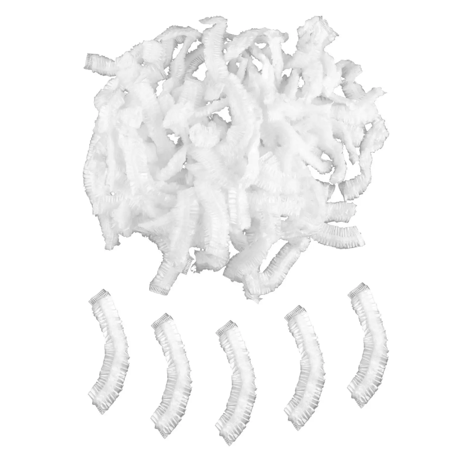 

50 Pieces Food CoversKeeping Bags Stretchable Universal Bowl Covers