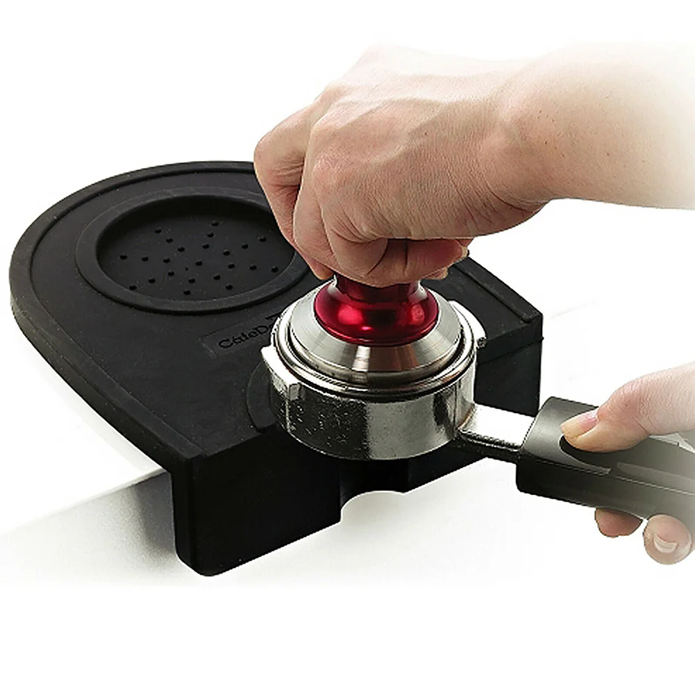 

1PCS Coffee Tamper Anti-Slip Tamper Pads Silicone Drop Pads CoffeeTea Espresso Makers Parts Accessories Espresso Pads