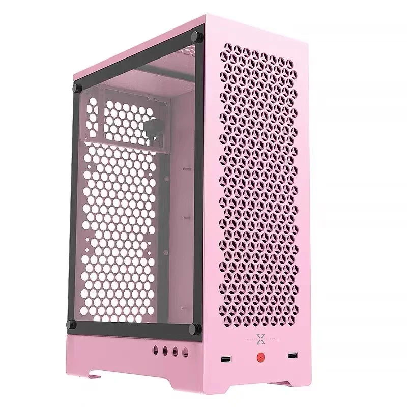 

Чехол ZZAW C1 Micro ATX для ПК, установочный корпус из алюминиевого сплава для самостоятельной сборки, блок питания ATX 240 120 с водяным охлаждением